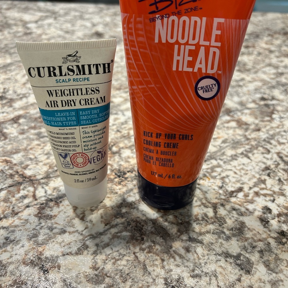 Curlsmith and BTZ Hair Cream Duo